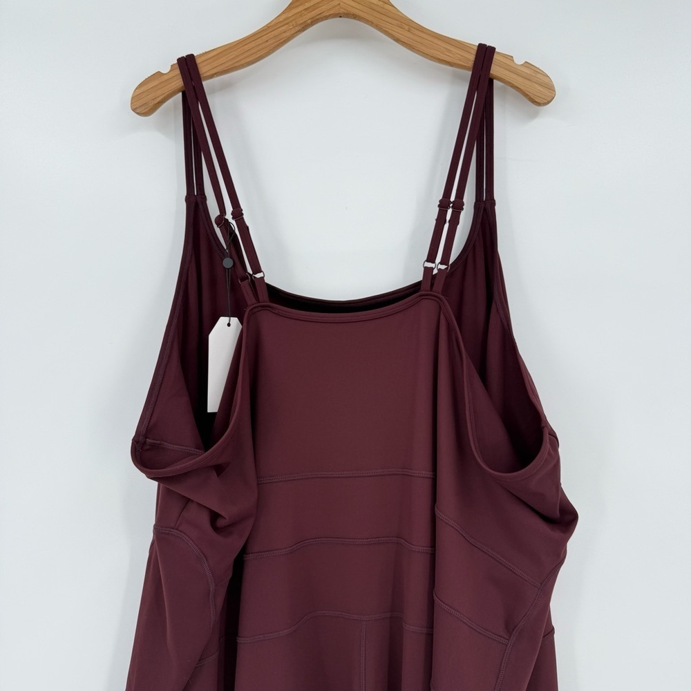 Universal Standard GAME Next-to-Naked Bodysuit in Black Cherry Size 4XL, 38-40 - Picture 10 of 13